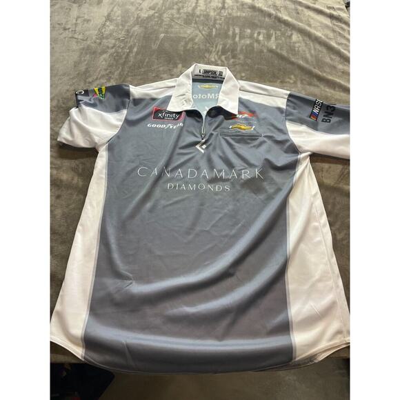 Nascar shirt Canadamark xfinity series Size L jr motorsports - Picture 1 of 5